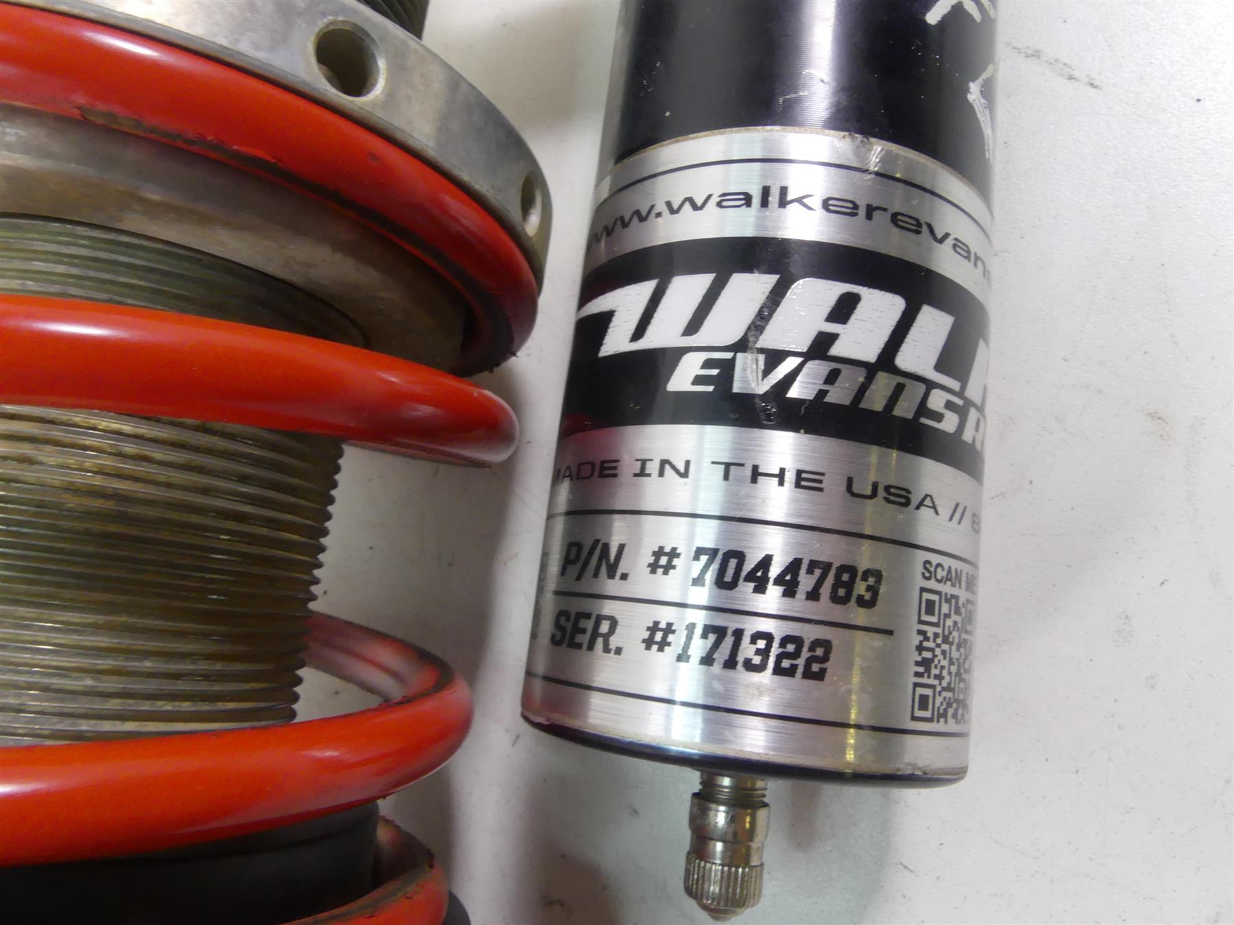 2018 Polaris RZR 1000 RS1 Walker Evans Racing Front Left Shock Damper 7044783 {{ shop.shopifyCountryName }} - Mototech271