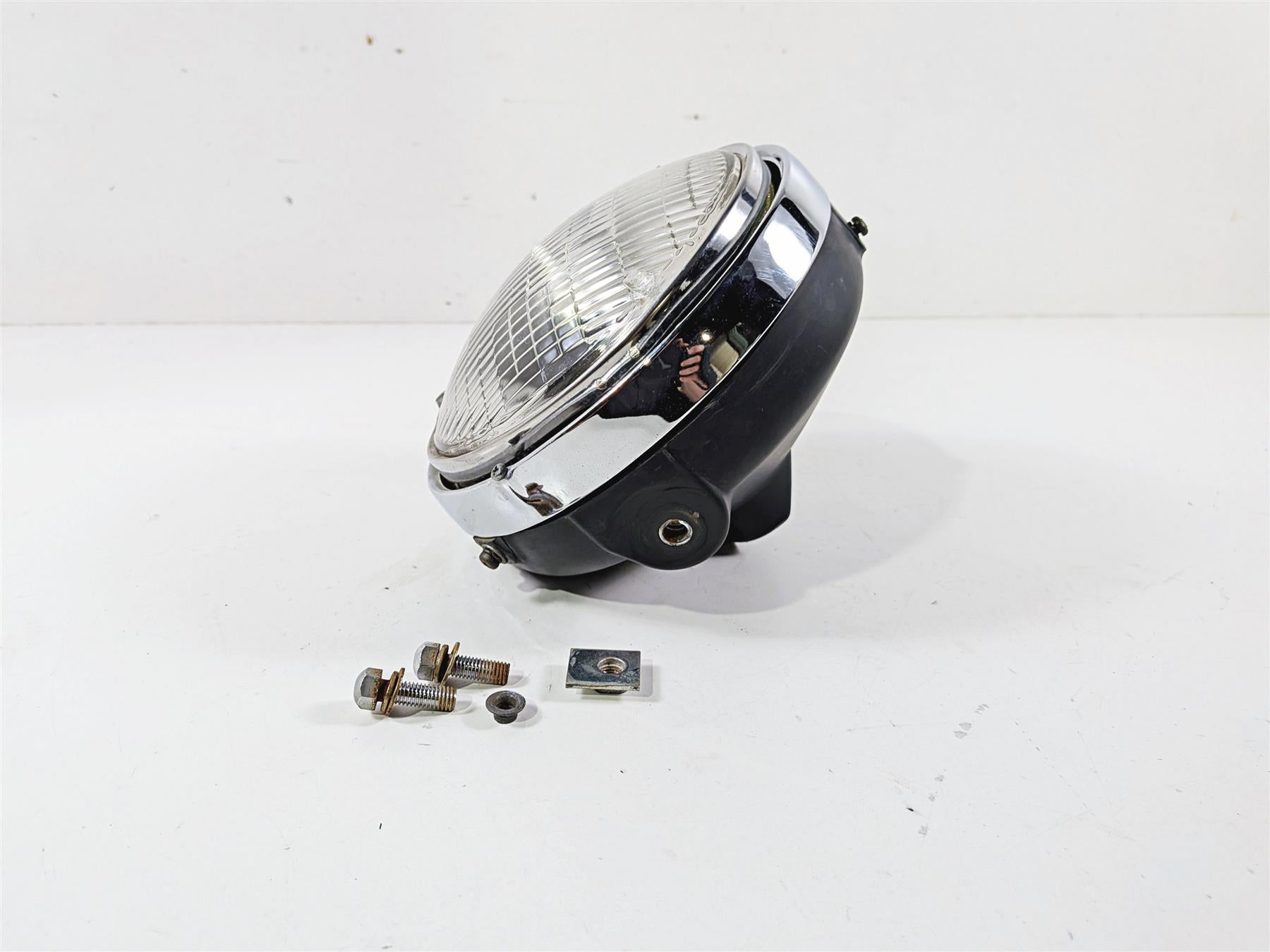 1978 Suzuki GS550 E Headlight Head Light Lamp Lens 35100-45600 35100-45601