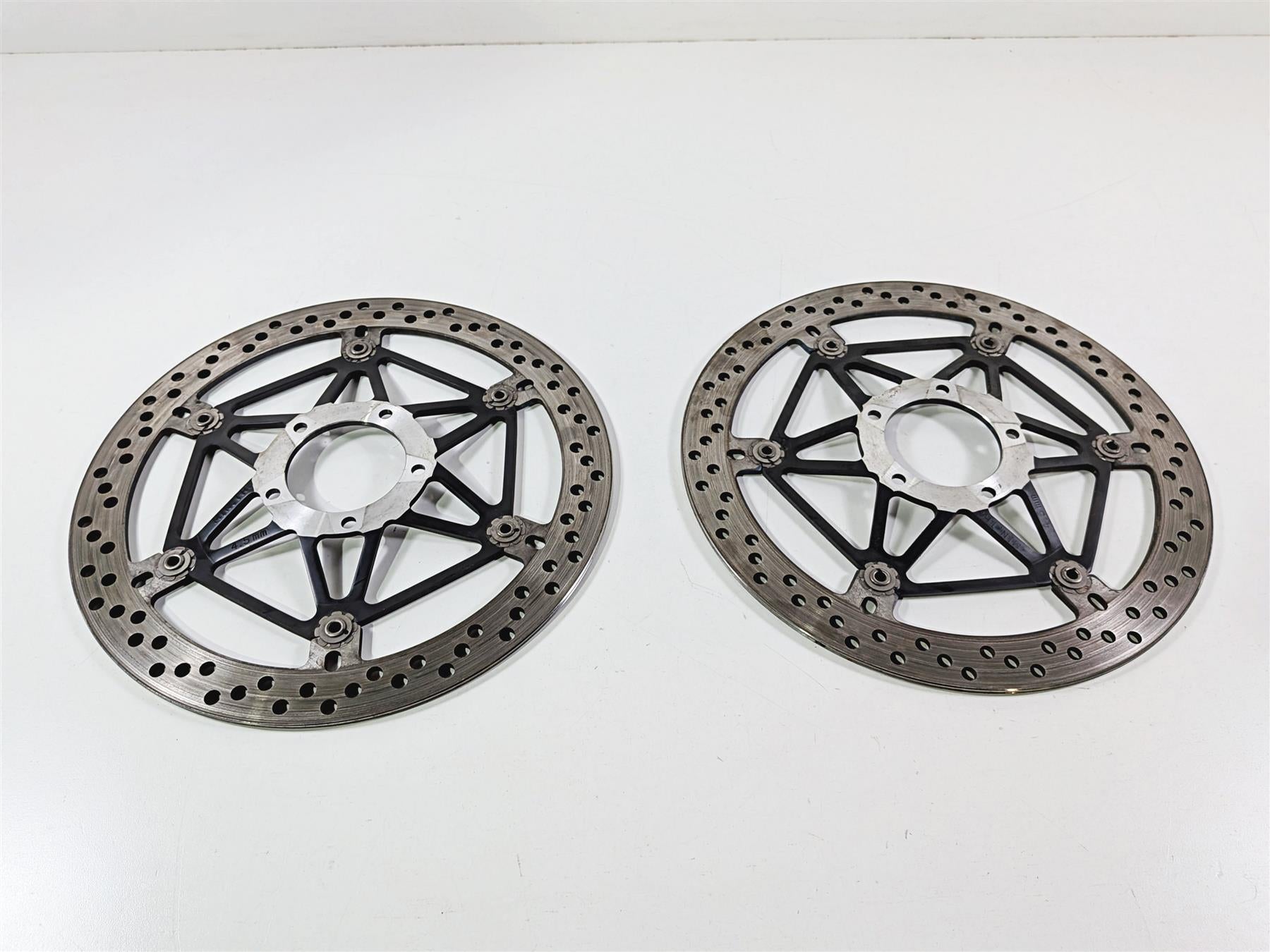 2023 Ducati Streetfighter V4 Front Brake Disc Rotor Set 4.9mm 49240901A 49240891A-Mototech271