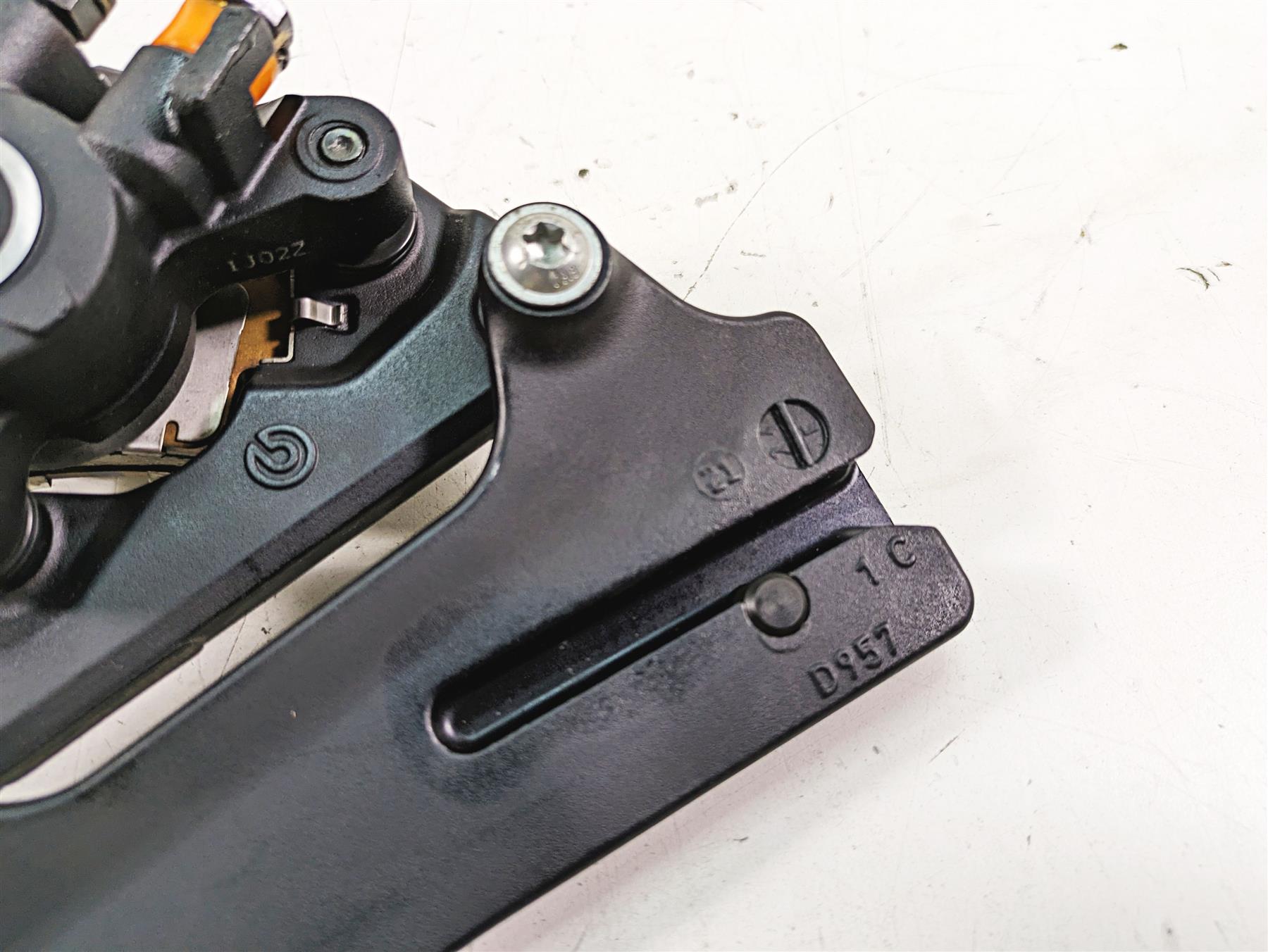 2022 Harley RA1250 S Pan America Rear Brembo Brake Caliper + Bracket 41300234 {{ shop.shopifyCountryName }} - Mototech271