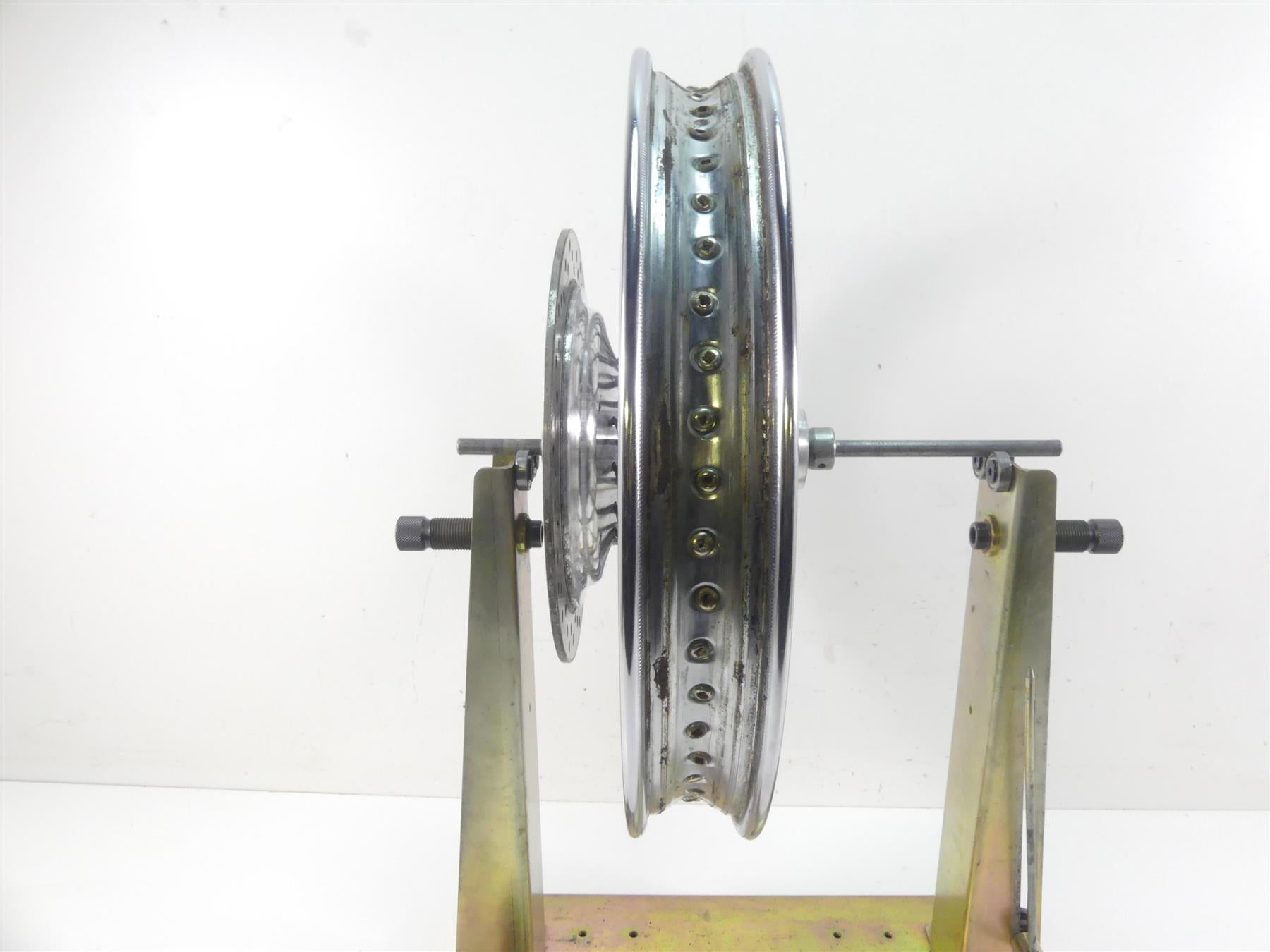 2003 Honda VT750 DC Shadow Spirit Front 19x2.15 Wheel Rim - Read 44650-MCL-020 {{ shop.shopifyCountryName }} - Mototech271