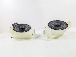 2015 Harley Touring FLHTKL Electra Glide Left Right Speaker Housing Set 57000175