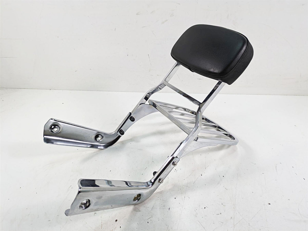 2011 Triumph America Sissybar Sissy Bar Backrest + Luggage Rack A9738024 {{ shop.shopifyCountryName }} - Mototech271