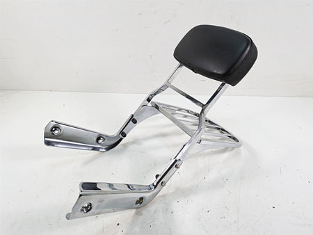 2011 Triumph America Sissybar Sissy Bar Backrest + Luggage Rack A9738024 {{ shop.shopifyCountryName }} - Mototech271