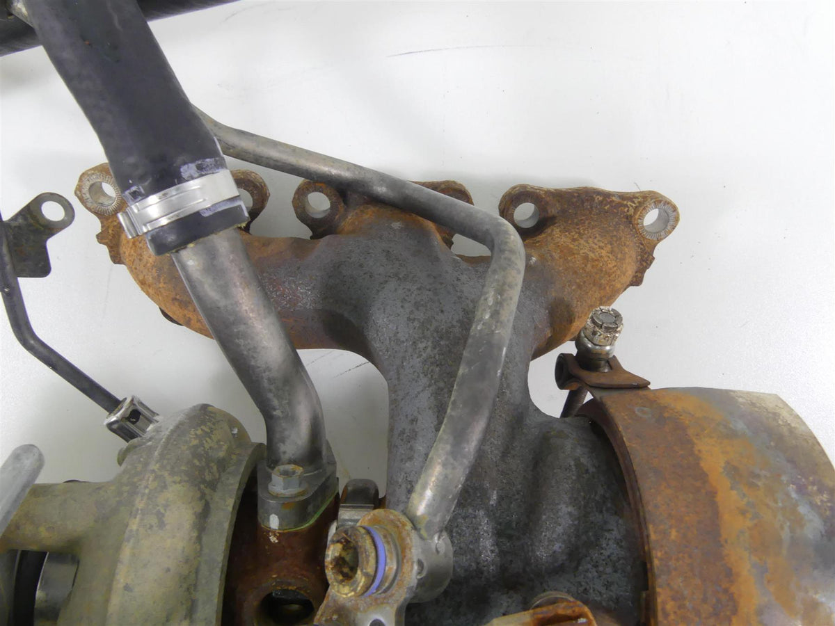2018 Can Am Maverick X3 Turbo STD Turbocharger Exhaust Manifold Set 420893731 {{ shop.shopifyCountryName }} - Mototech271
