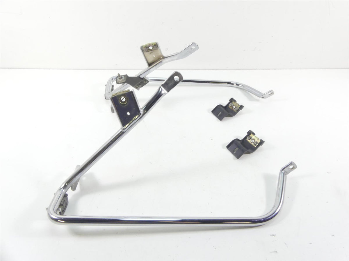 2012 Harley Touring FLHX Street Glide Nice Chrome Saddlebag Rails 49207-09 {{ shop.shopifyCountryName }} - Mototech271