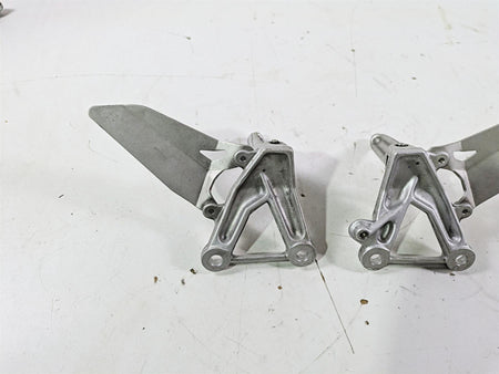 2008 Ducati SBK 1098 S Left Right Rider Footpeg Set 82411231A 82411221A {{ shop.shopifyCountryName }} - Mototech271