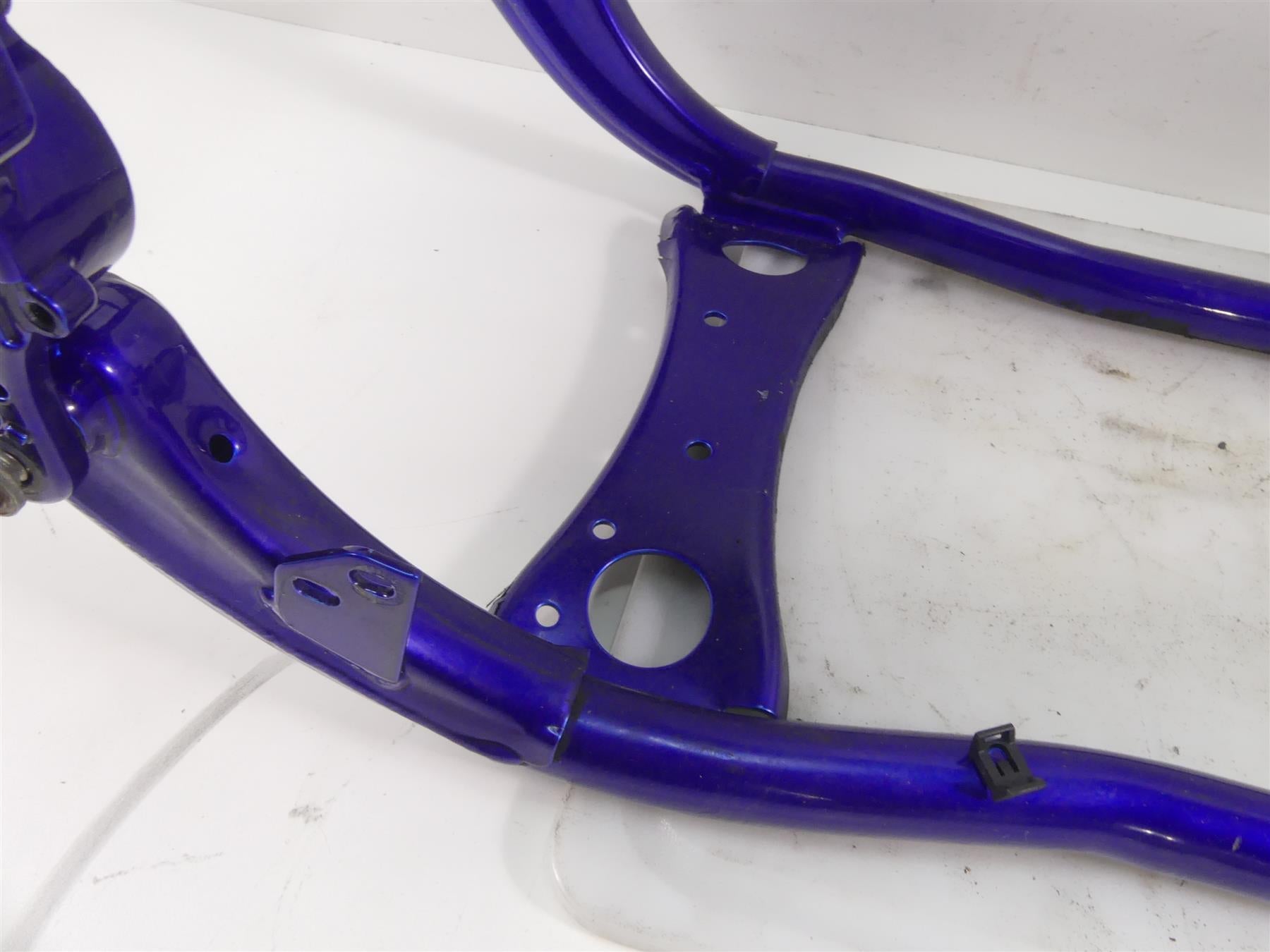 2007 Harley Touring FLHRSE CVO Road King Straight Frame Chassis Candy Cobalt With Clean California Title 47900-07 {{ shop.shopifyCountryName }} - Mototech271
