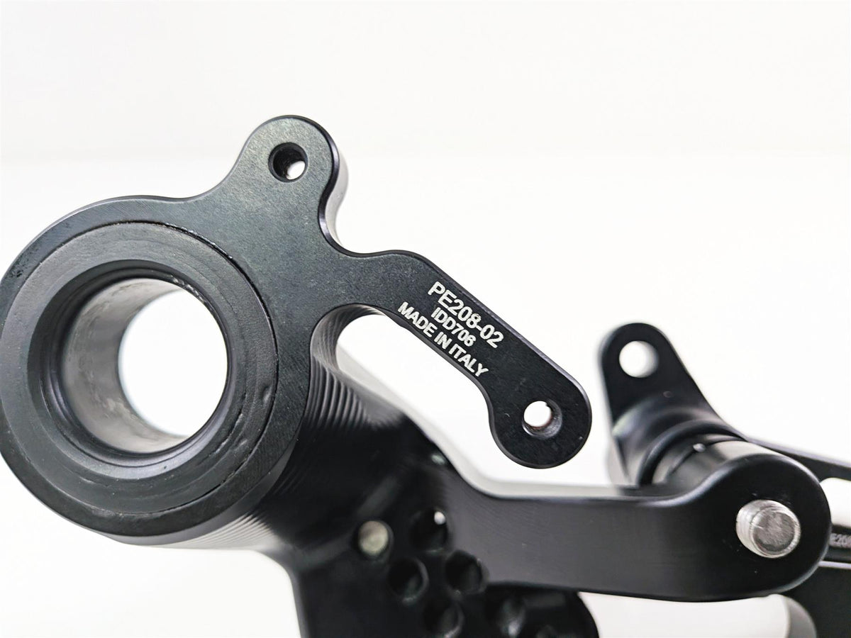 2008 Ducati Hypermotard 1100 S Rizoma Rearset Foot Peg & Pedal Set PE208-01-Mototech271