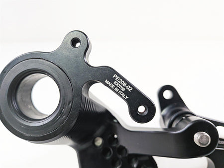 2008 Ducati Hypermotard 1100 S Rizoma Rearset Foot Peg & Pedal Set PE208-01-Mototech271