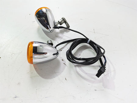2002 Harley Dyna FXDL Low Rider Front Blinker Turn Signal Set 68972-00 {{ shop.shopifyCountryName }} - Mototech271