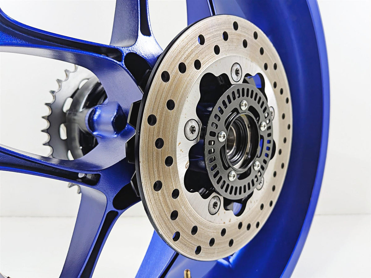 2022 Yamaha YZF R1 R1M RN65 Blue 17x6 Rear Wheel Rim Runout B3L-25338-00-P0-Mototech271