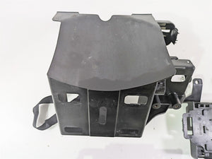 2010 Harley Touring FLHXSE CVO Street Glide Battery Tray Holder - Read 66281-09B
