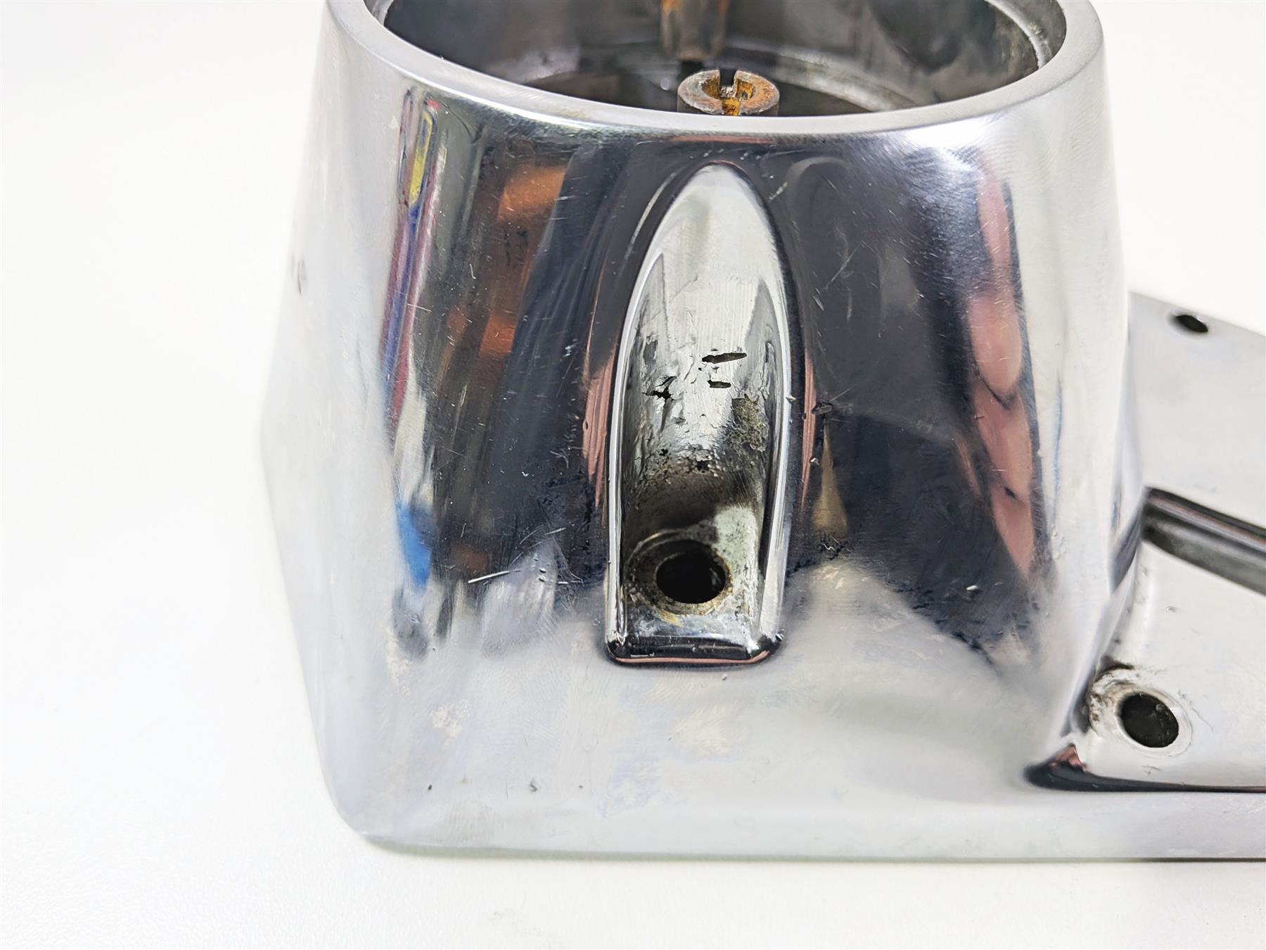 1998 Harley Dyna FXDL Low Rider Crankcase Engine Chrome Side Cover 25256-93A {{ shop.shopifyCountryName }} - Mototech271