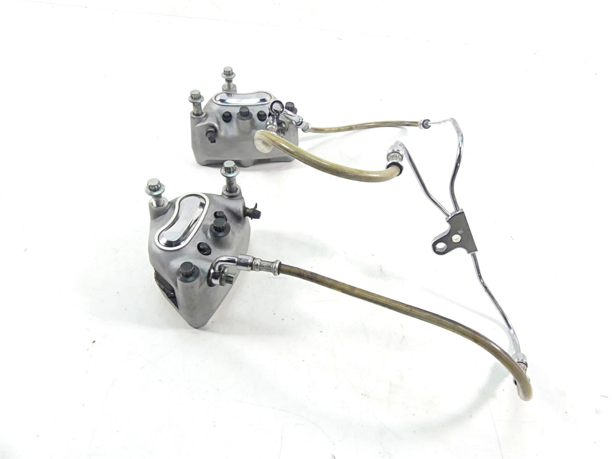 2005 Harley VRSCSE CVO V-Rod Front Brake Caliper Set 44381-99C 44382-99C {{ shop.shopifyCountryName }} - Mototech271