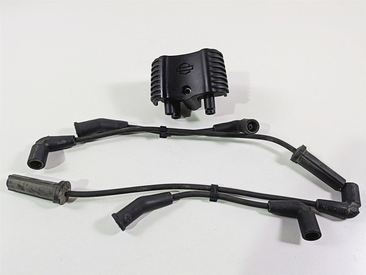 2018 Harley FLHCS Softail Heritage 115th Ignition Coil Wires Plugs 31600067 {{ shop.shopifyCountryName }} - Mototech271