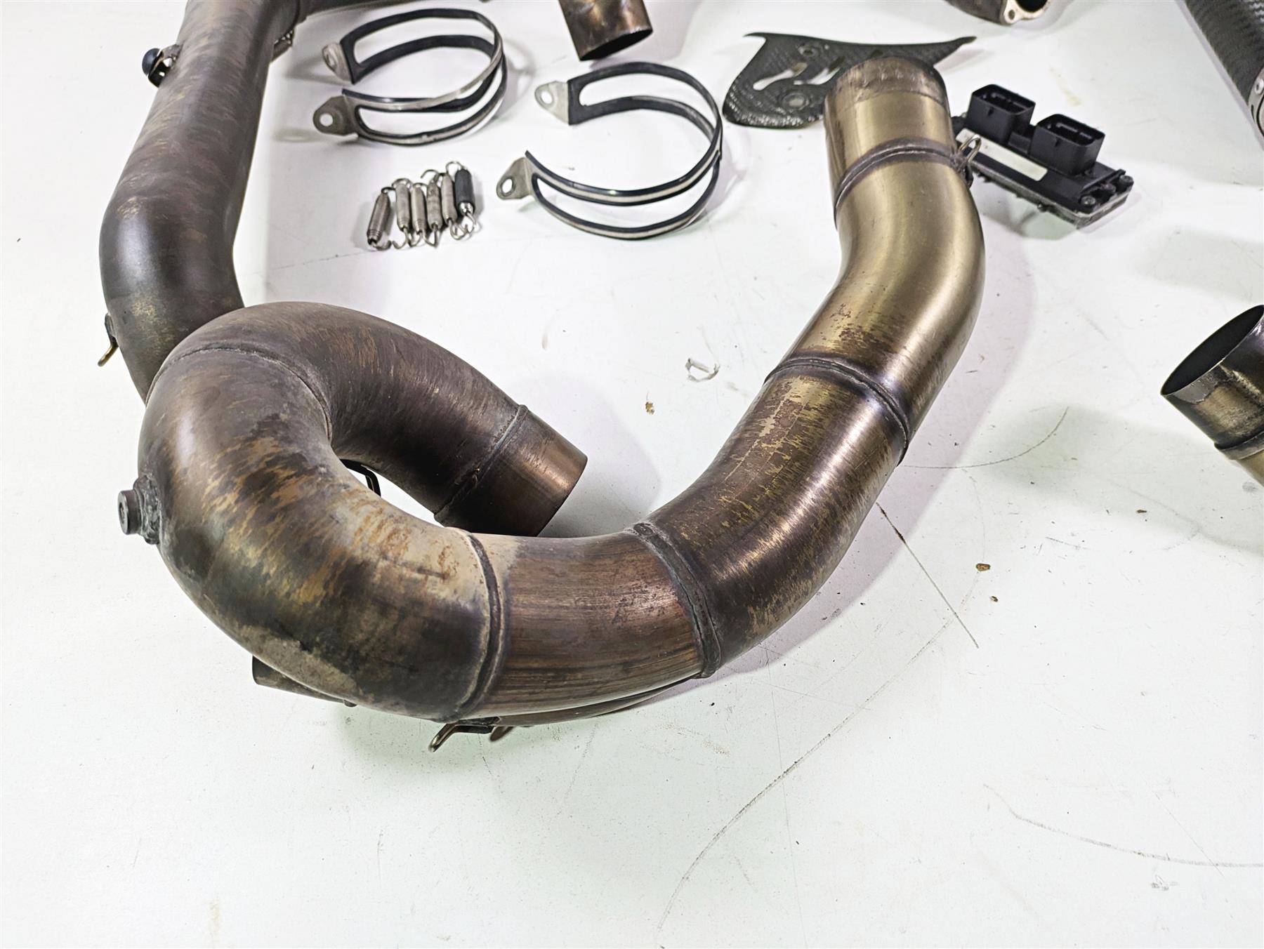 2008 Ducati SBK 1098 S Termignoni Full Exhaust Muffler Header Cdi Set 96117807B {{ shop.shopifyCountryName }} - Mototech271
