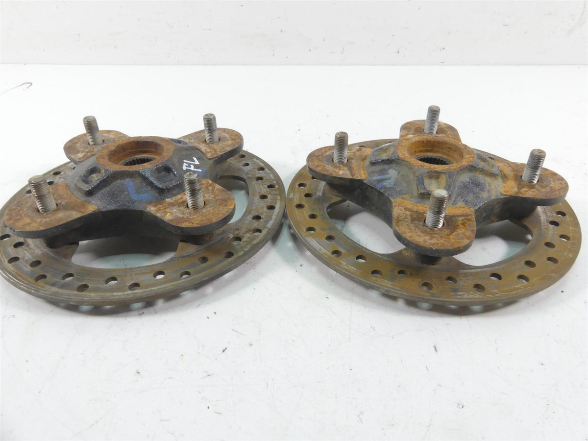 2021 Polaris RZR XP 1000 EPS Front Rear Break Rotor Spindle Set 5141353-067 {{ shop.shopifyCountryName }} - Mototech271
