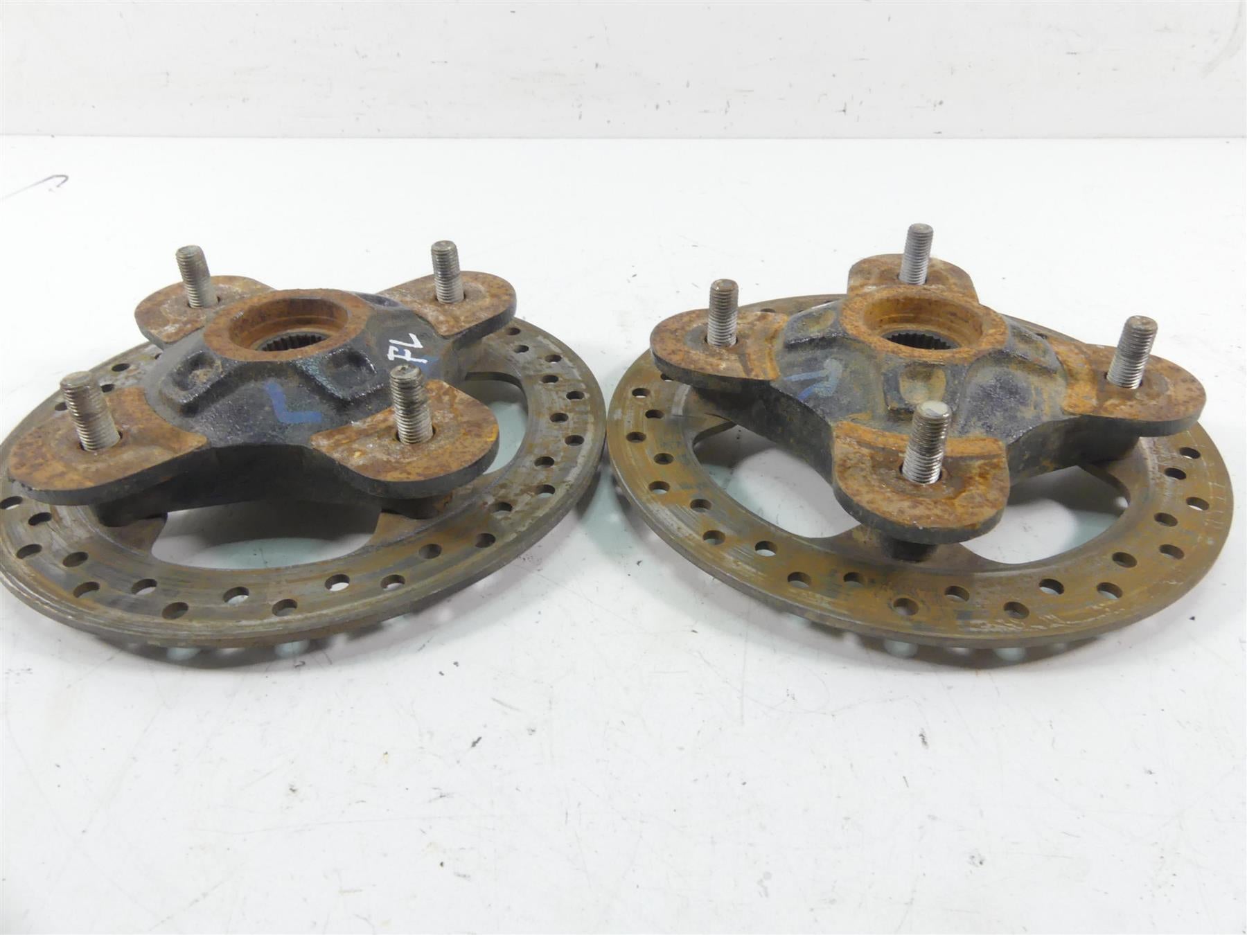 2021 Polaris RZR XP 1000 EPS Front Rear Break Rotor Spindle Set 5141353-067 {{ shop.shopifyCountryName }} - Mototech271