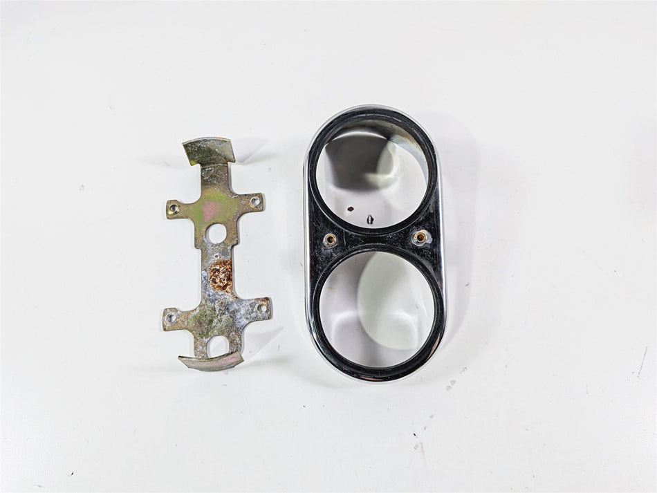 1998 Harley Dyna FXDL Low Rider Chrome Fuel Tank Dash Cover & Mount 67185-95 {{ shop.shopifyCountryName }} - Mototech271