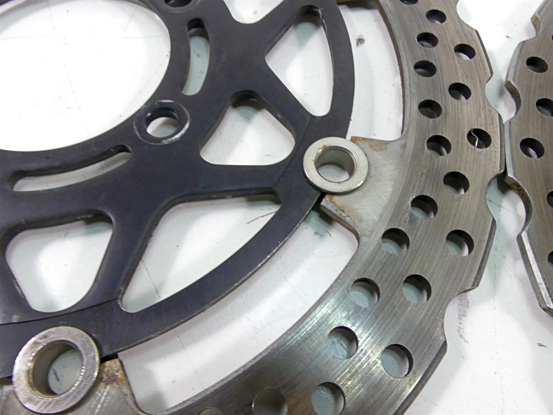 2010 Kawasaki ZX1400 ZX14 R Ninja Front Brake Rotor Disc Set 41080-0102-5C {{ shop.shopifyCountryName }} - Mototech271