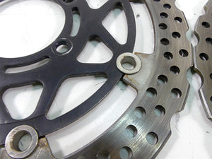 2010 Kawasaki ZX1400 ZX14 R Ninja Front Brake Rotor Disc Set 41080-0102-5C