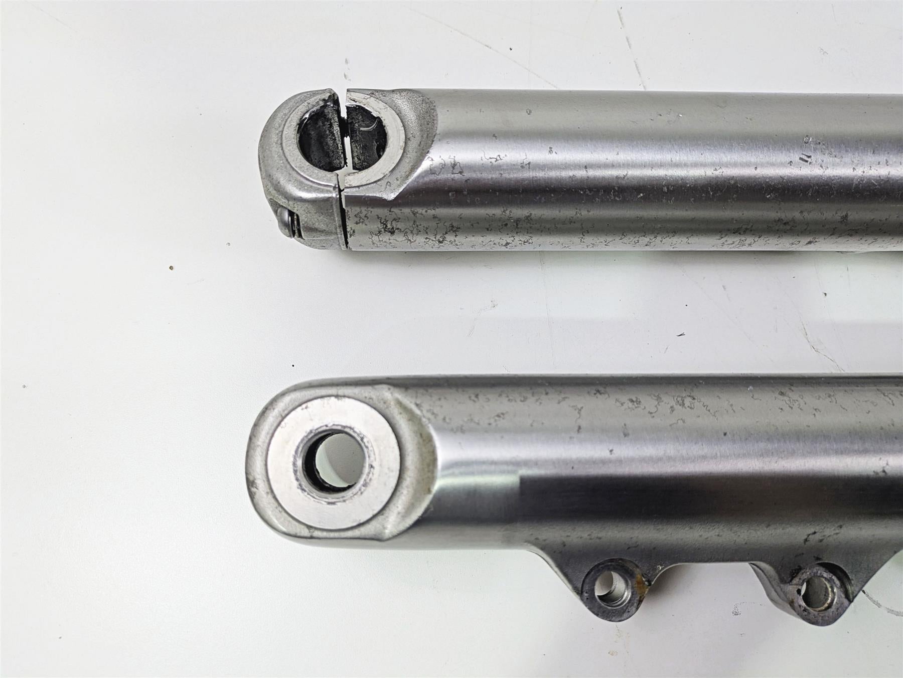2016 Harley FXDWG Dyna Wide Glide Straight Front Fork Leg Set 49mm 48803-10 {{ shop.shopifyCountryName }} - Mototech271