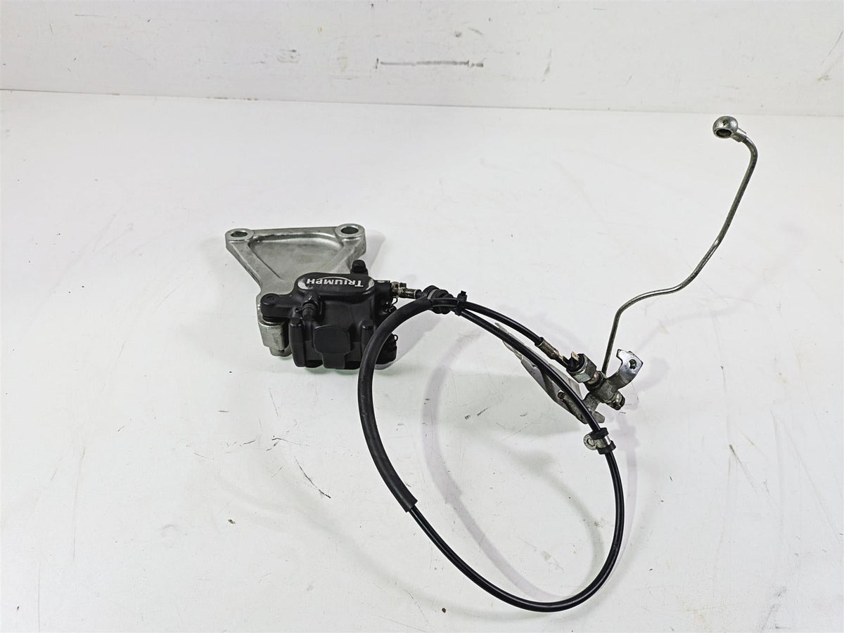 2006 Triumph Rocket 3 Rear Brake Caliper & Bracket & Line Set T2020703 {{ shop.shopifyCountryName }} - Mototech271