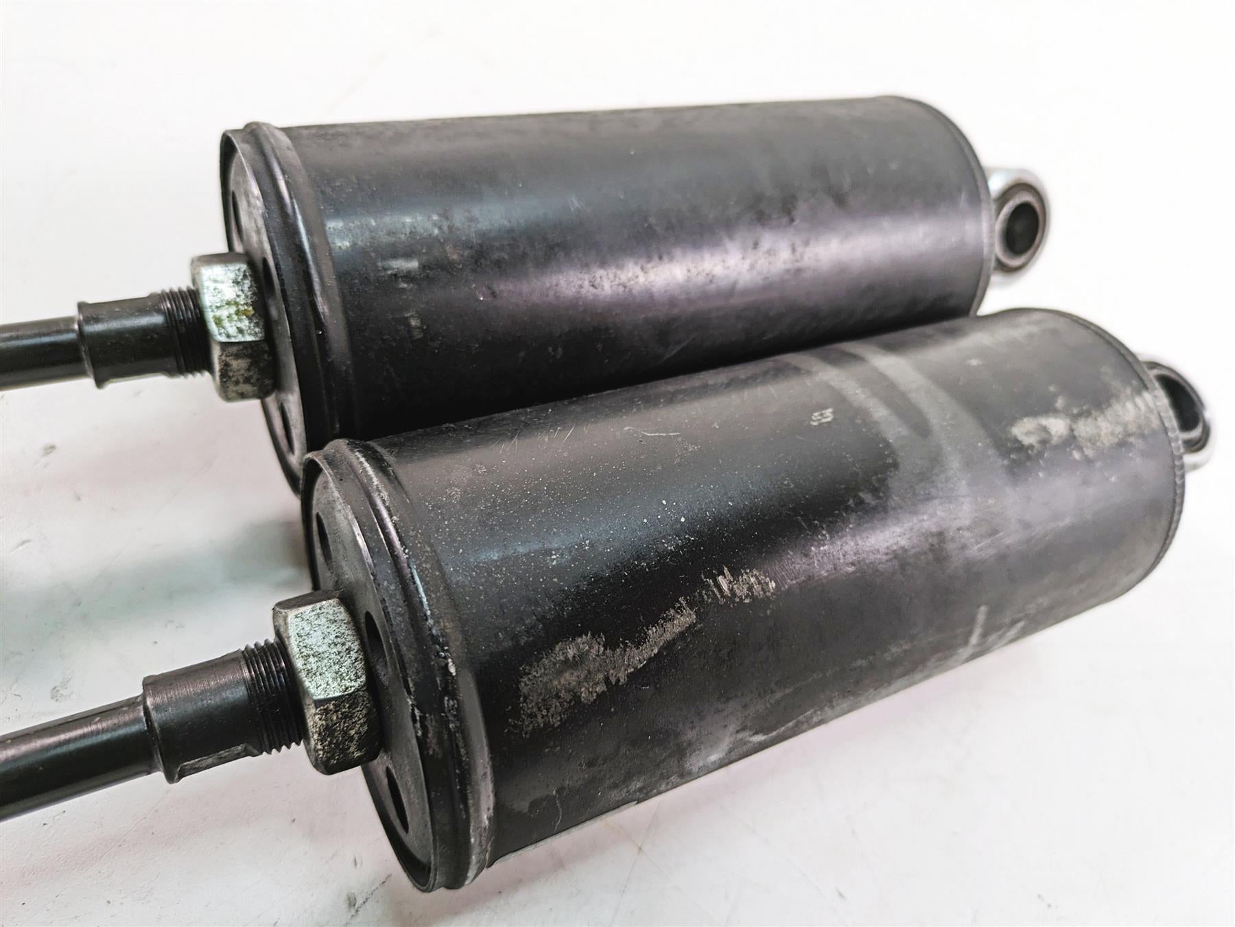 2009 Harley Softail FLSTSB Cross Bones Rear Showa Suspension Shocks 54549-04 {{ shop.shopifyCountryName }} - Mototech271