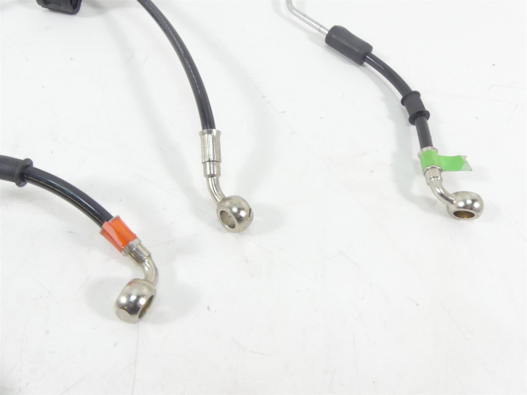 2020 Ducati Panigale V2 Front Abs Brake Line Hose Tube Set 61841401AA 61841392AA {{ shop.shopifyCountryName }} - Mototech271