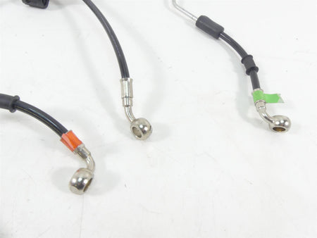 2020 Ducati Panigale V2 Front Abs Brake Line Hose Tube Set 61841401AA 61841392AA {{ shop.shopifyCountryName }} - Mototech271