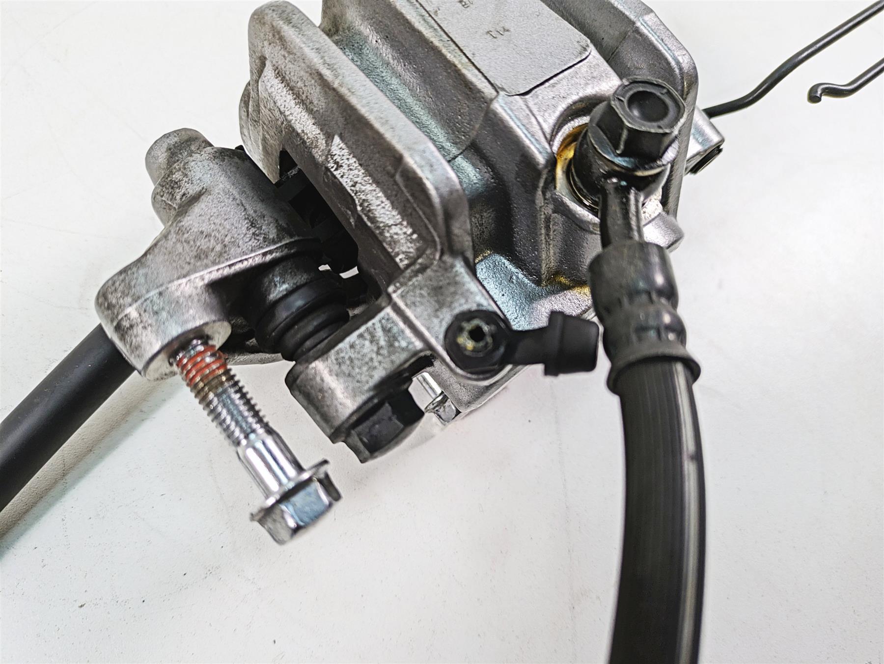 2006 Honda VT1100 C2 Shadow Nissin Front Brake Caliper 45150-MAH-315 {{ shop.shopifyCountryName }} - Mototech271