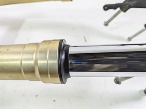 2008 Suzuki GSXR600 Front End Fork Leg Triple Tree Axle 51103-01H10 51104-01H10