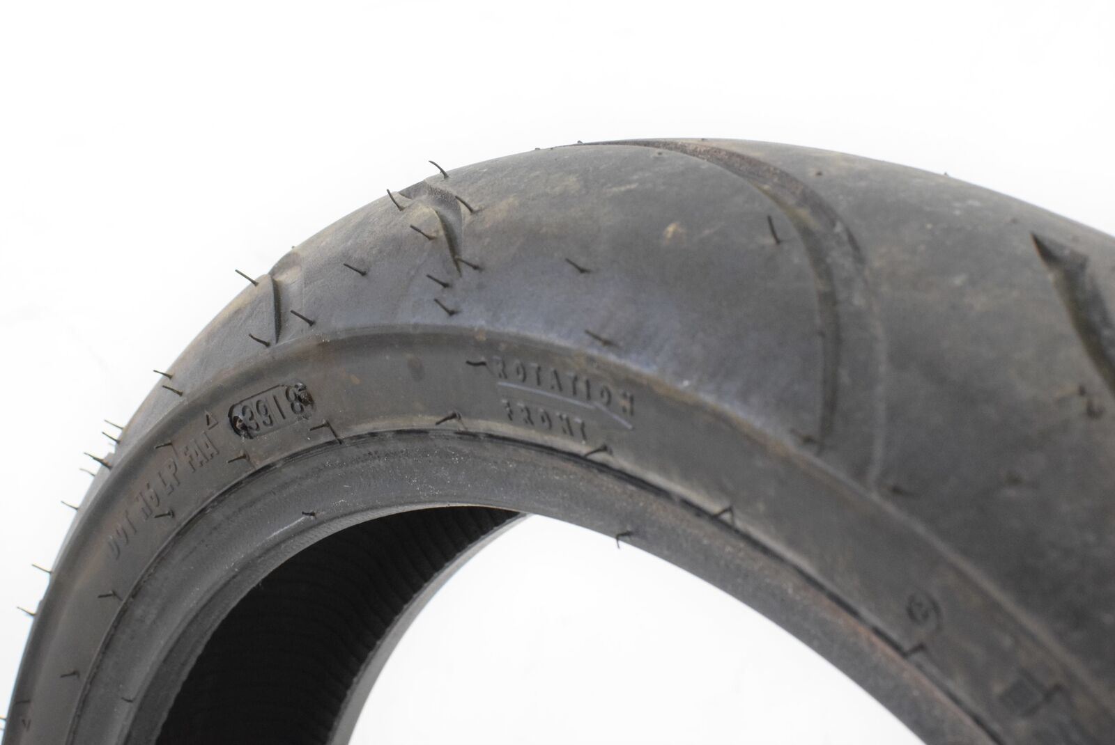 Used Front Tire Shinko Radial Verge 011 120/70-R17 Dot3918 87-4081 {{ shop.shopifyCountryName }} - Mototech271