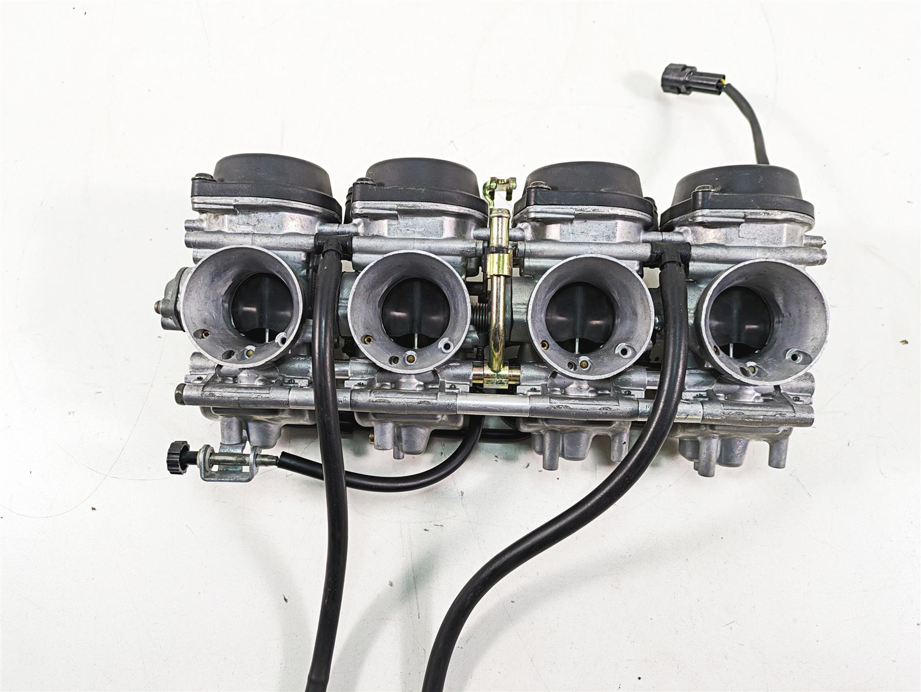 2002 Yamaha FZ1 FZS1000 Fazer Mikuni Carburetor Carb Set -Tested 5LV-14900-40-00 {{ shop.shopifyCountryName }} - Mototech271