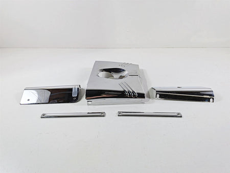 2005 Harley Softail FLSTFSE CVO Fat Boy Headlight Fork Chrome Cover Set 67889-91-Mototech271
