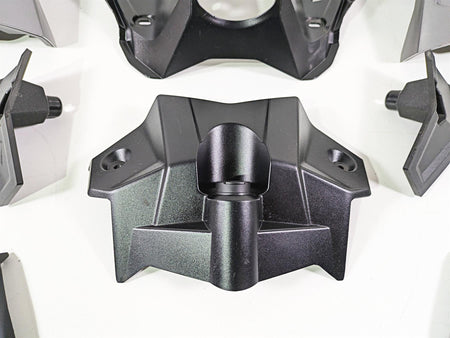 2015 Triumph Tiger Explorer XC Black Molded Plastic Infill Cover Set T2309030 {{ shop.shopifyCountryName }} - Mototech271