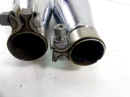 2008 Harley Touring FLHX Street Glide Vance Hines Twin Slash Mufflers Set 16763 {{ shop.shopifyCountryName }} - Mototech271