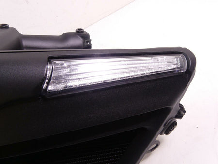 2015 Ducati Diavel Carbon Left Blinker Radiator Fan Hoses Cover Set 54840891B {{ shop.shopifyCountryName }} - Mototech271