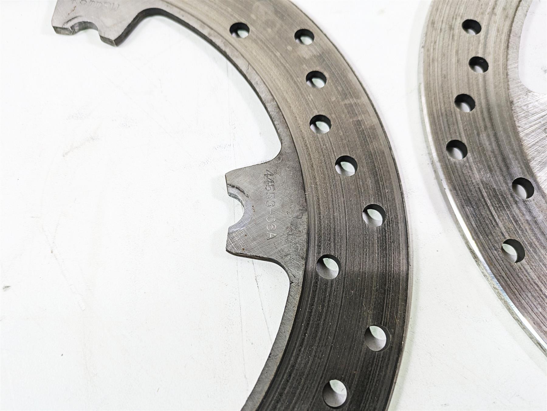 2006 Harley VRSCR Street V-Rod Front Brake Rotor Disc Set 44553-06A {{ shop.shopifyCountryName }} - Mototech271