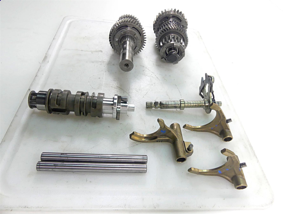2009 Harley XR1200 Sportster Transmission Gears Shift Fork Drum Set 35172-06 {{ shop.shopifyCountryName }} - Mototech271