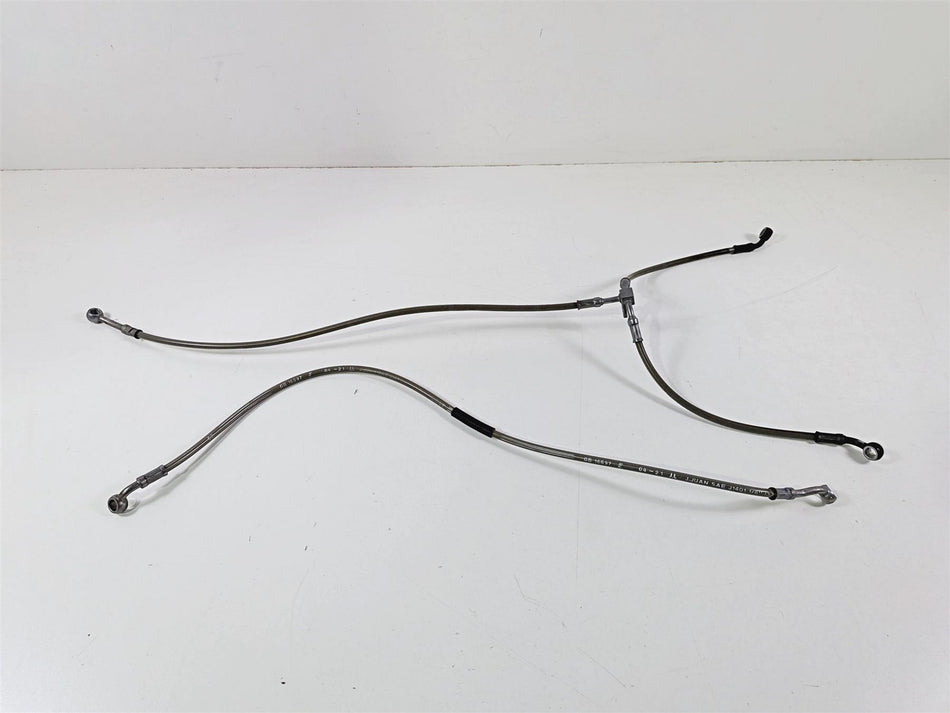 2021 BMW R1250GS K51 Adventure Front Abs Brake Line Hose Set - Low 34327717713-Mototech271