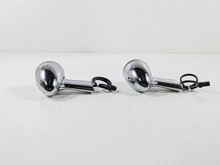2005 Harley Softail FLSTFSE CVO Fat Boy Rear Blinker Turn Signal Set 69196-03-Mototech271