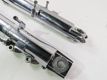 Load image into Gallery viewer, 2007 Harley Touring FLHRSE CVO Road King Chrome Front Fork Leg Set 41mm 46240-02
