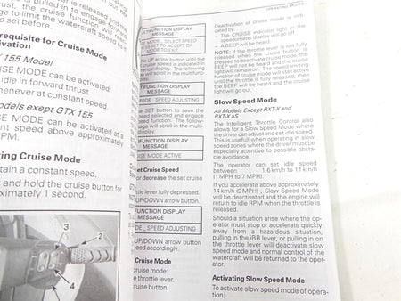 2011 Sea-Doo RXT-X 260 GTX Wake Pro Owners Manual Booklet 219000739 {{ shop.shopifyCountryName }} - Mototech271