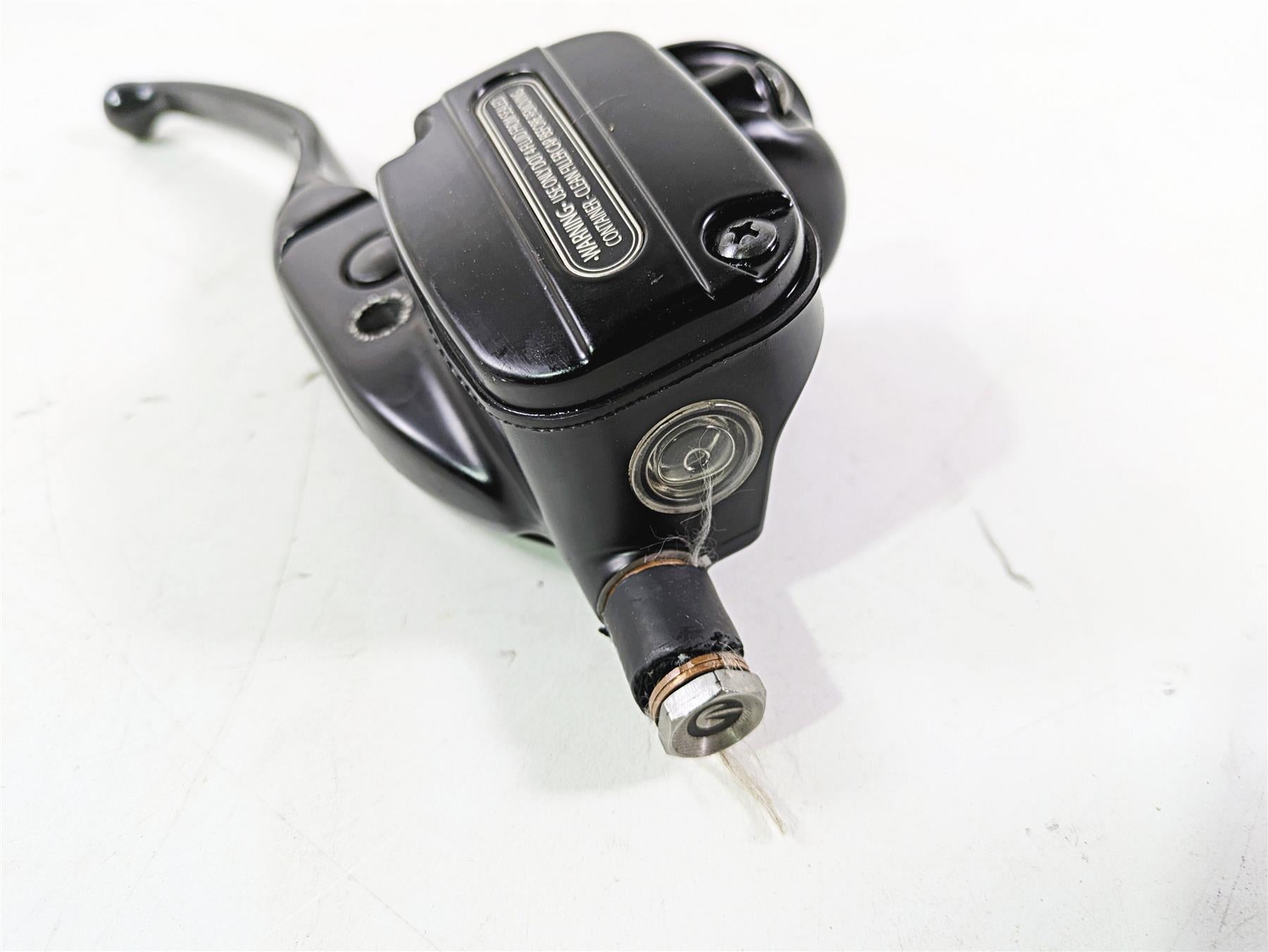 2010 Harley VRSCF Muscle Rod Front Brake Master Cylinder Black Lever 44551-08F {{ shop.shopifyCountryName }} - Mototech271