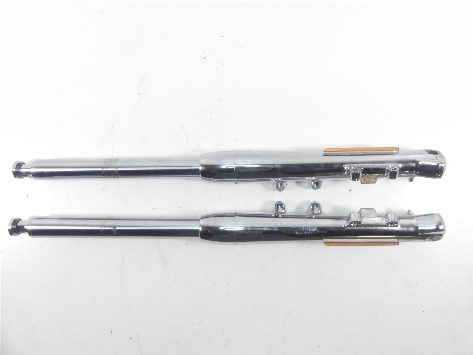2004 Harley Softail FXSTD SE CVO Deuce Front Chrome Forks Leg Set 41mm 47652-04 {{ shop.shopifyCountryName }} - Mototech271