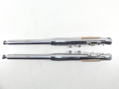 2004 Harley Softail FXSTD SE CVO Deuce Front Chrome Forks Leg Set 41mm 47652-04 | Mototech271