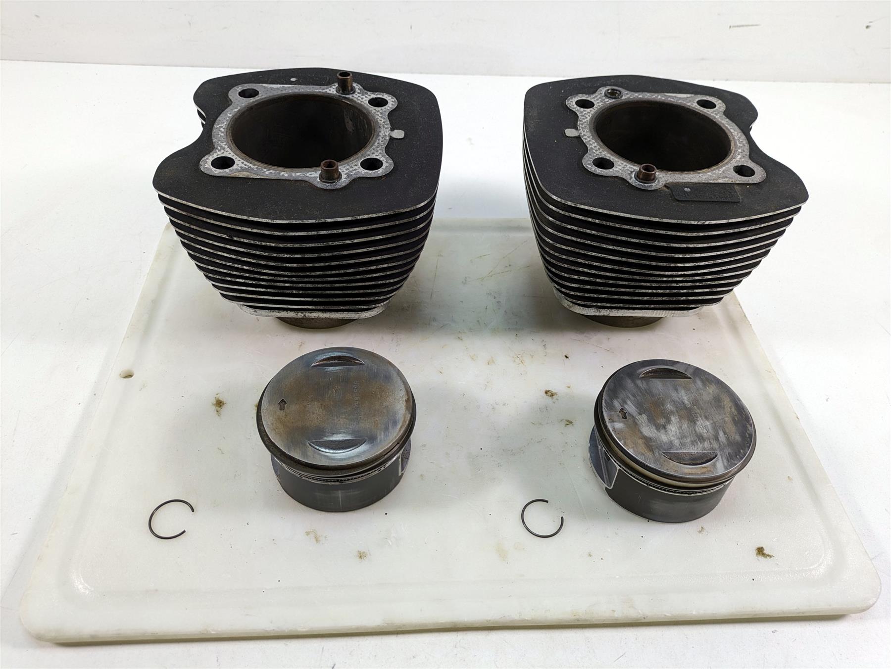 2000 Harley Dyna FXDL Low Rider 88ci 1450cc Cylinder Jug Piston Set  16526-99 | Mototech271