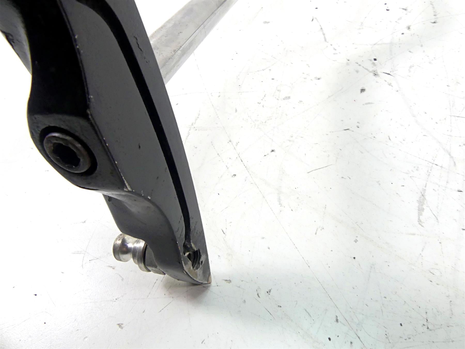 2009 Big Dog K9 Rear Frame Struts Brackets Fender Mounts & 26.5" Tall Sissy Bar {{ shop.shopifyCountryName }} - Mototech271